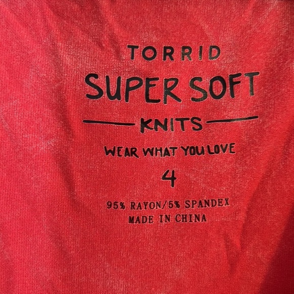 TORRID Twist front babydoll dress - Picture 6 of 15